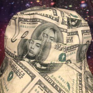 Billie Eilish Reversible Bucket hat (WWAFAWDWG 2019 Tour)